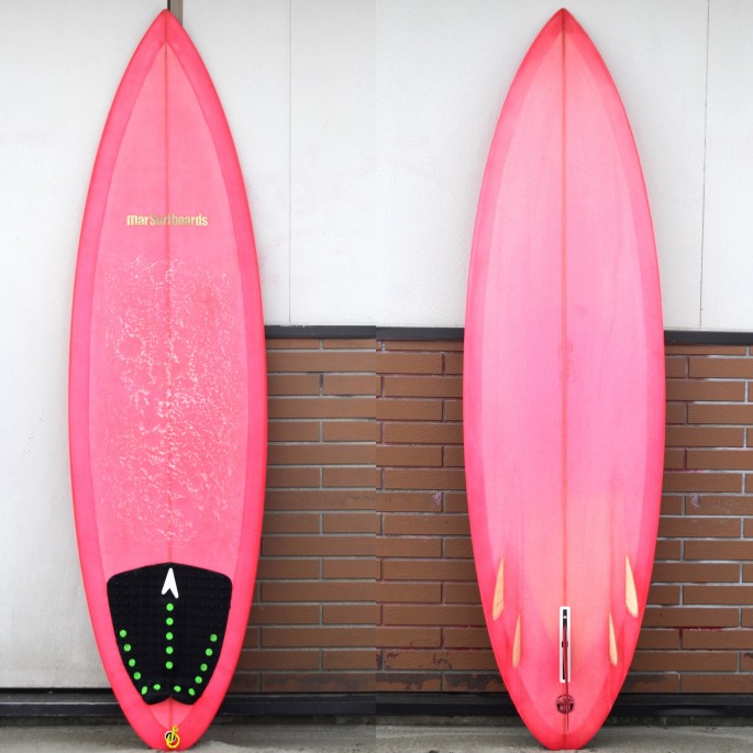 MARsurfboards フィッシュテール5finサーフボード-