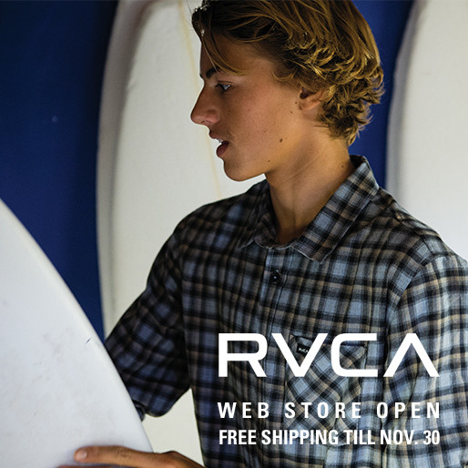 RVCA公式オンラインストアが待望のOPEN！