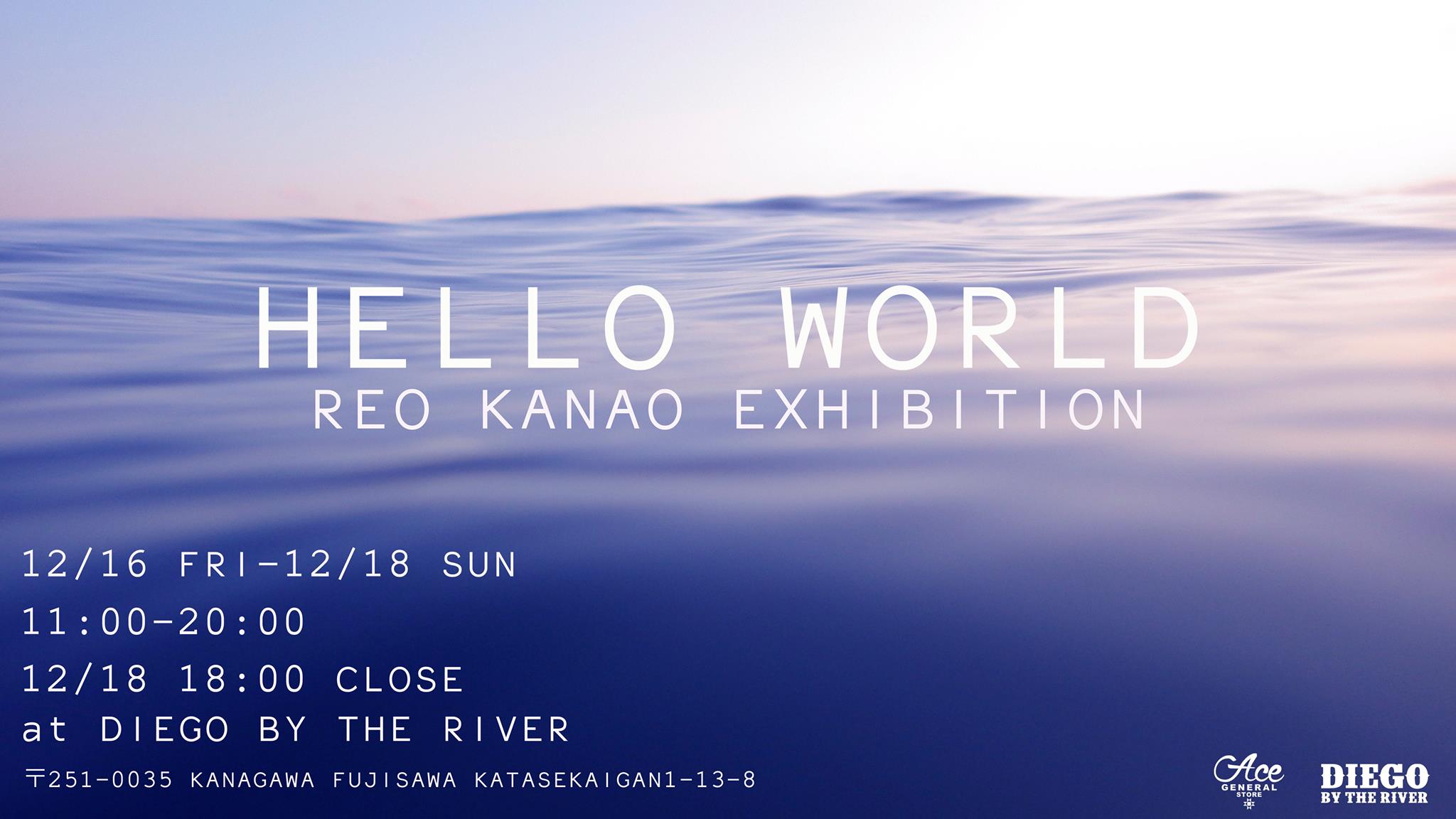 HELLO WORLD Reo Kanao Exhibision