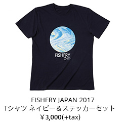 Tシャツ ネイビー＆ステッカーセット