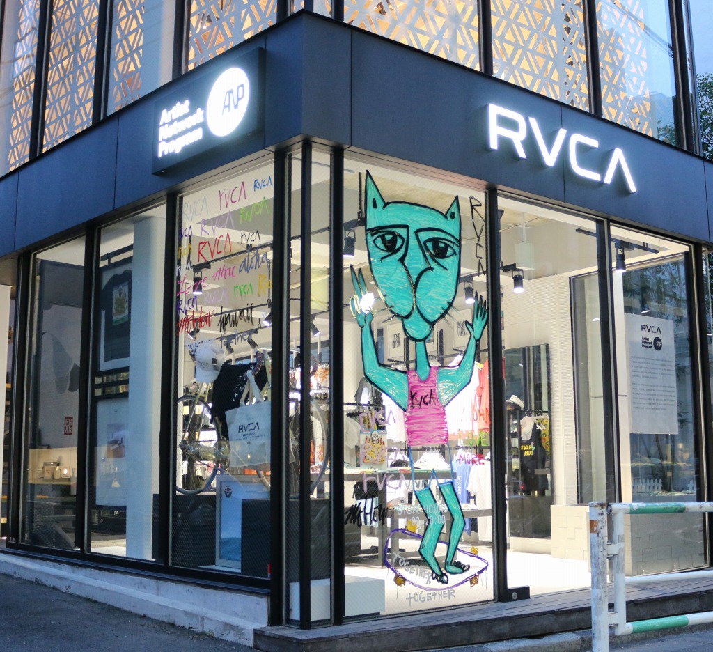 「RVCA」国内１号店が渋谷にオープン！