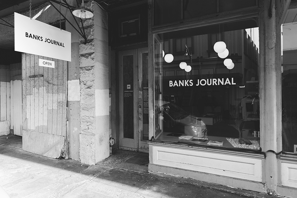 バンクス ジャーナルの新たな旗艦店がオープン