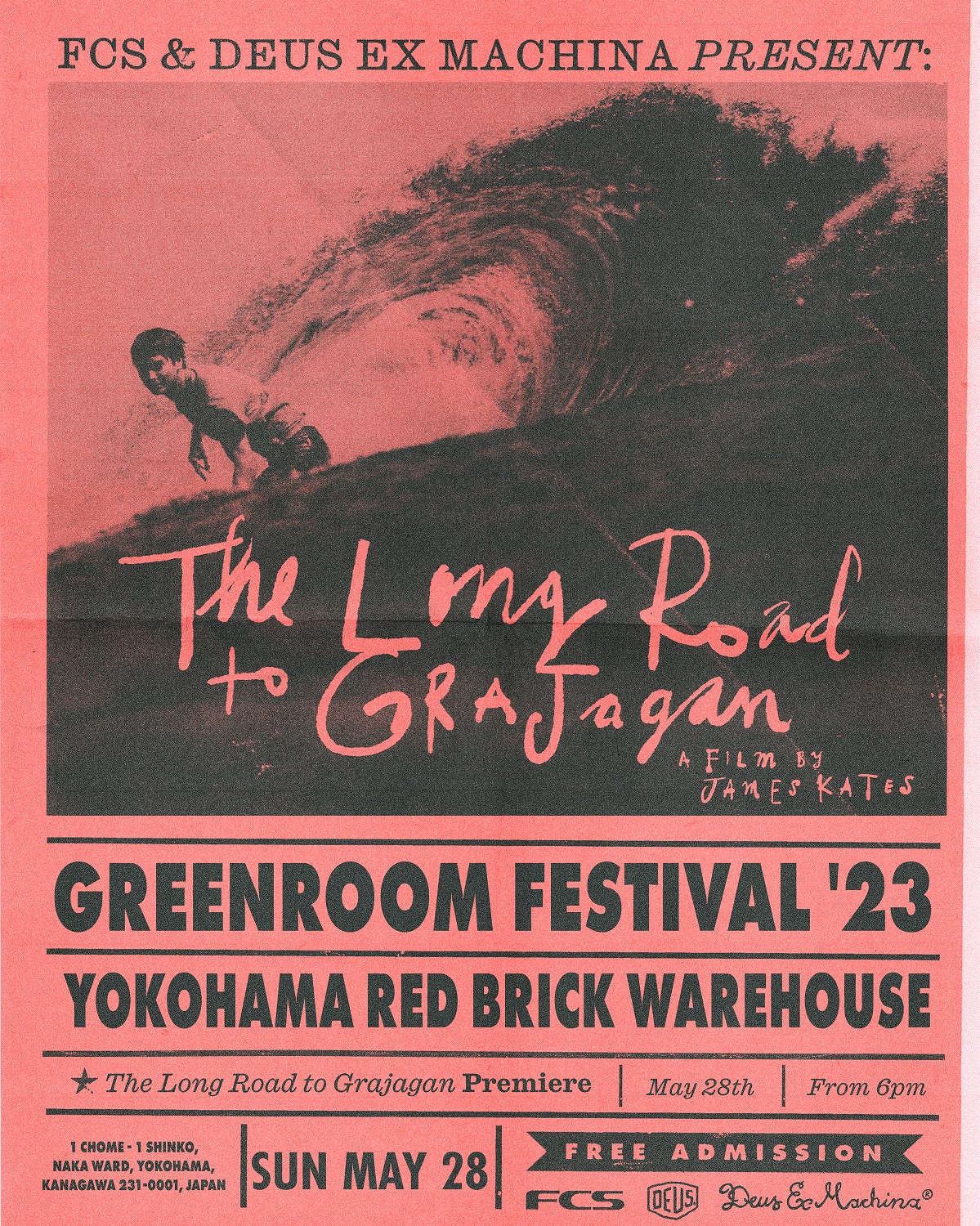FCS & Deus Ex Machina Present 『The Long Road Grajagan』 at Greenroom Festival ’23