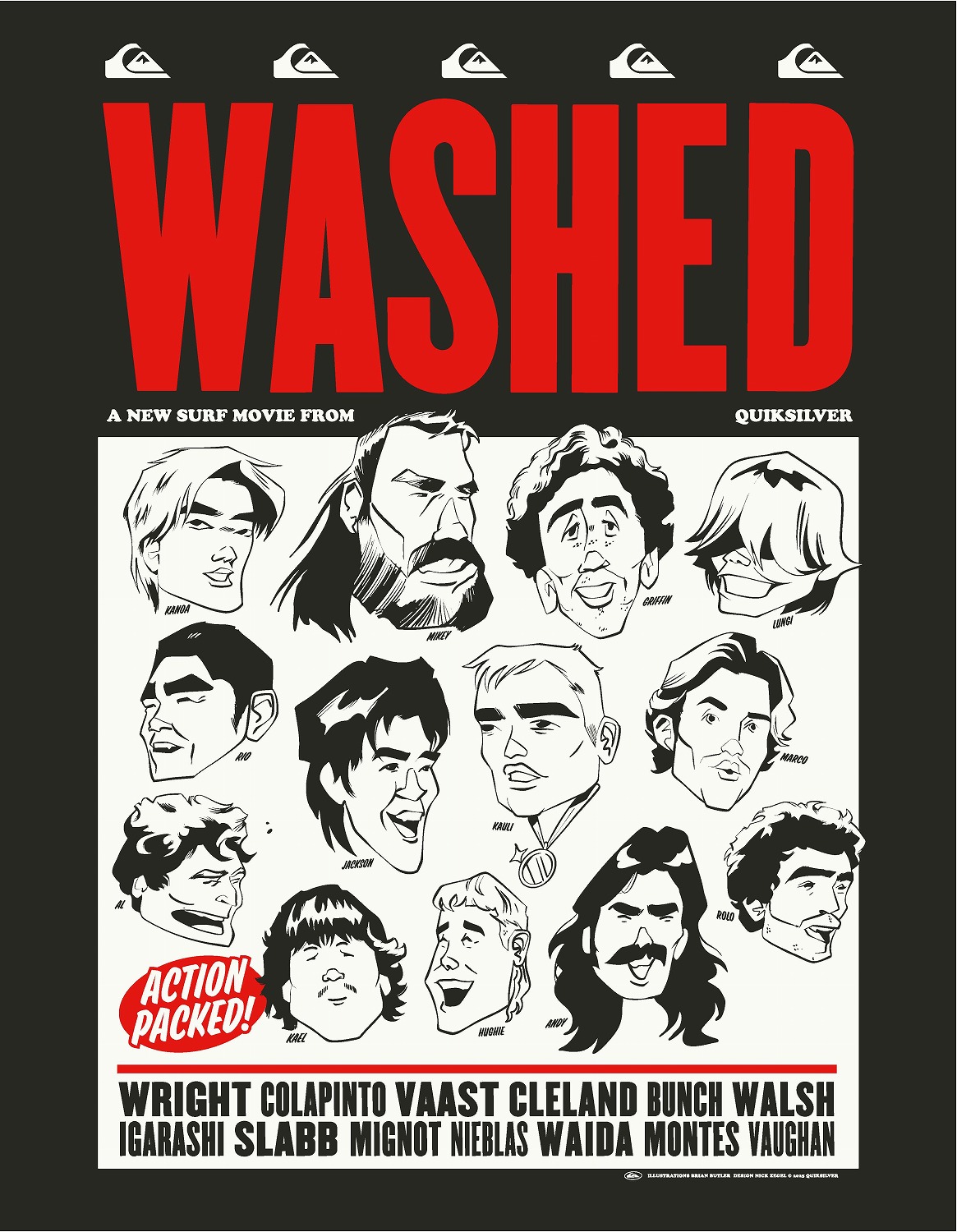 QUIKSILVER 新作ムービー『WASHED』。5/24（土）静波JACK OCEAN SPORTSでジャパン・プレミア